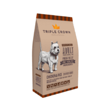 טריפל קראון לכלב בוגר עוף