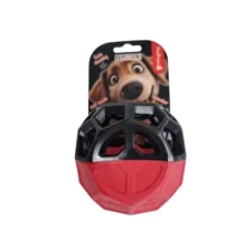 צעצוע גומי קשיח לכלב עם צפצפה