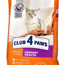 CLUB 4 PAWS לחתול בוגר לדרכי שתן
