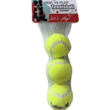 כדורי טניס מצפצפים מידה 1.75" S (3 יחידות)