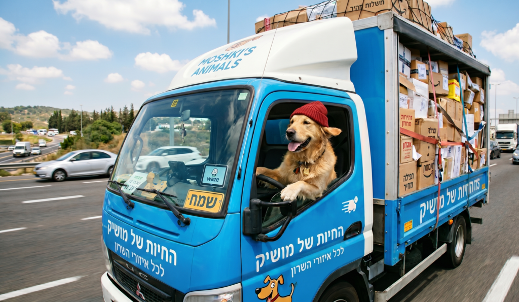 מדיניות משלוחים — החיות של מושיק